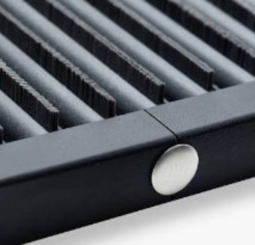 Deurmat Rizz Urban Mat Silver – paraplubak, Aluminium (photo 2 of 5)
