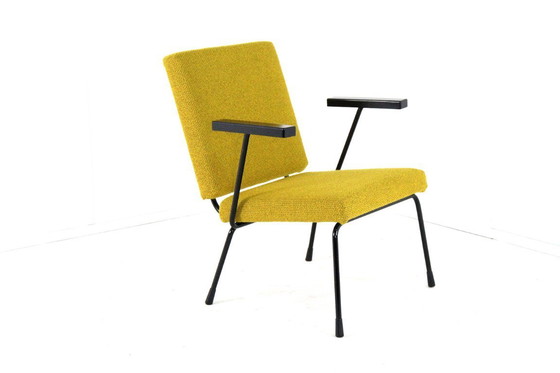Image 1 of W.H. Fauteuil Rietveld pour Gispen, tapissé vintage