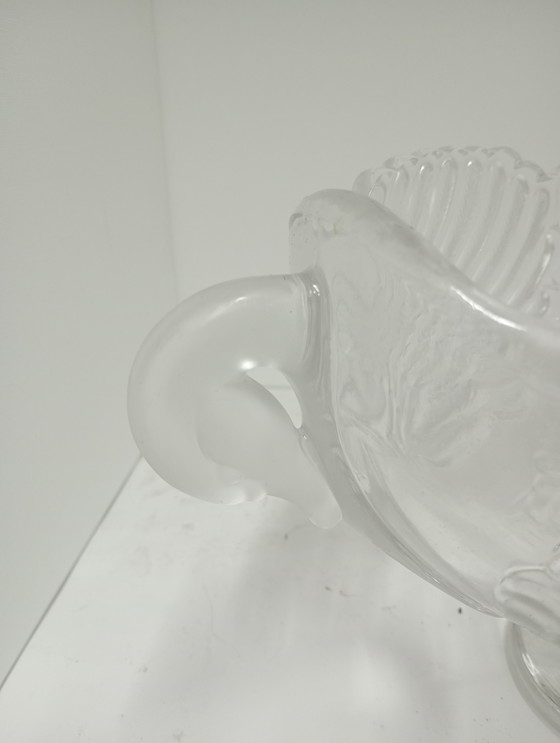 Image 1 of Frutero de cristal art déco Walther & sons