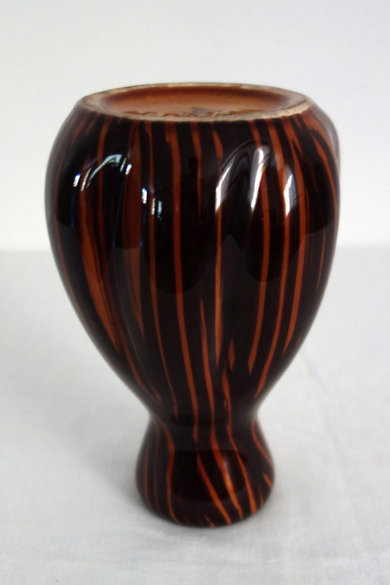 Image 1 of Jarrón Dominó Sarreguemines 50s/60s