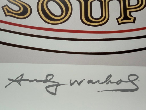 Andy Warhol (1928-1987), Campbell's Soup I ( Tomato), 1968, copyright 1996 The Andy Warhol Foundation for the Visual Arts, Inc..