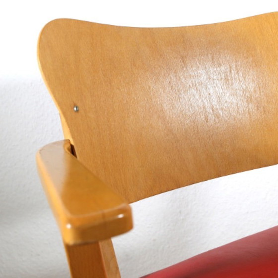 Image 1 of ❤️Seminarvoorzitter Hellerau Cultureel Meubel Selman Selmanagić GDR Midcentury Bauhaus