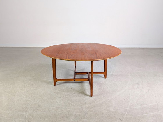 Image 1 of Original midcentury coffee table Heltborg Møbler teak 1960