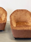 2 x Ligne Roset armchair 1990's, Mid-Century