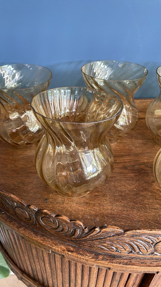 6 paralumi in vetro in stile retrò – Lampade a sospensione, Glass (photo 2 of 7)