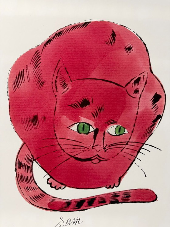 Image 1 of Andy Warhol (1928-1987), Red Sam, c. 1954, Copyright 2013 The Andy Warhol Foundation For Visual Arts Inc, Impreso en el Reino Un