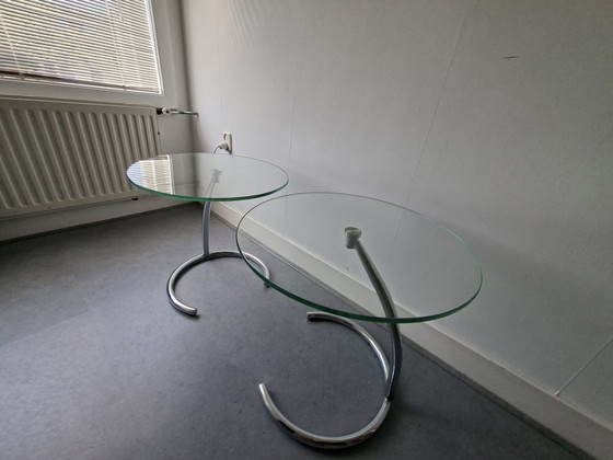 Image 1 of Tavolino laterale moderno in vetro