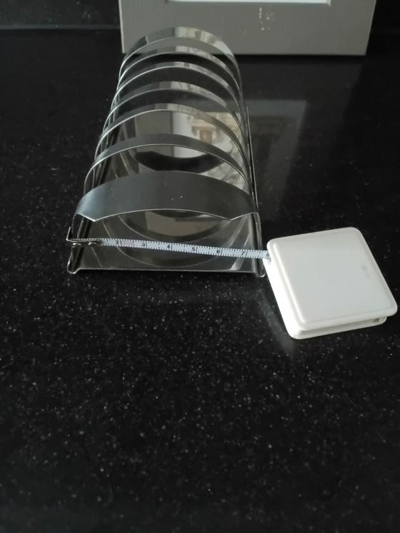 Vintage 70s Toaster Rack, Onbekend, Table accessories, Metal, Silver (photo 12 of 13)