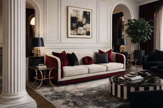 Image 1 of Vintage Mid-Century Italian Modern Glass Coffee Tables, 1960s, Set of 2