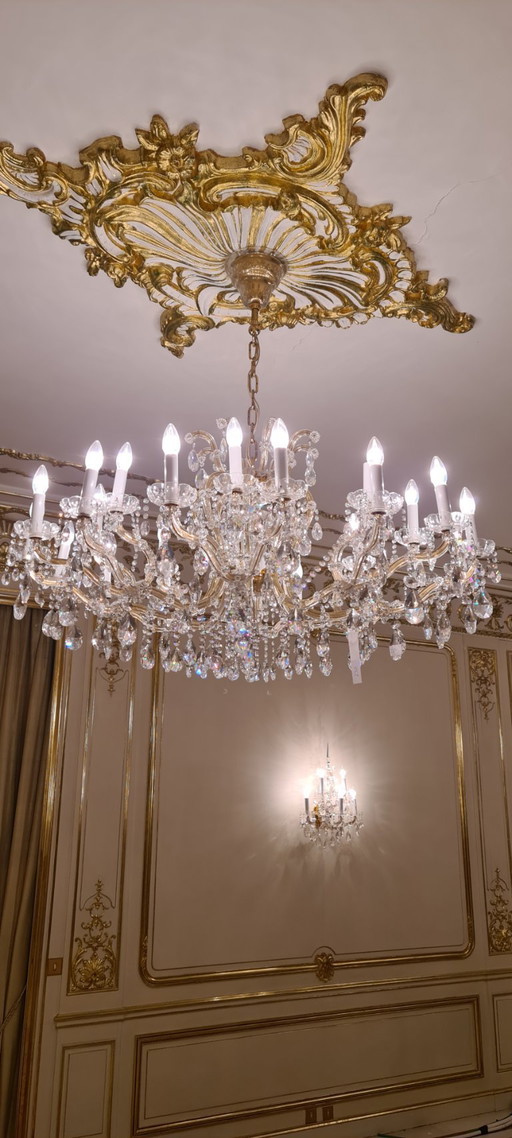 Monumental Palace Collection: 91 Rococo Chandeliers & 174 Wall Sconces (1982)