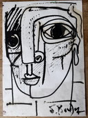 Expressionistisches Porträt
- Patrick Boudon
