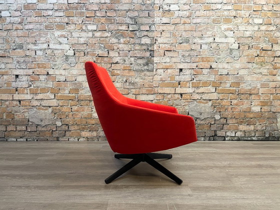 Montis Puk Low – Tissu Rouge | Simon Pengelly – Fauteuils, Metal, Textile (photo 3 of 21)