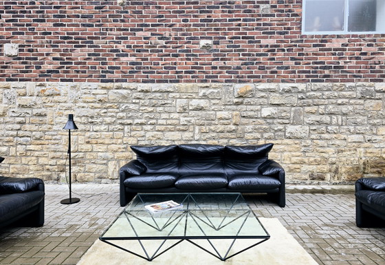 Image 1 of Conjunto de sofá y sillón Cassina Maralunga