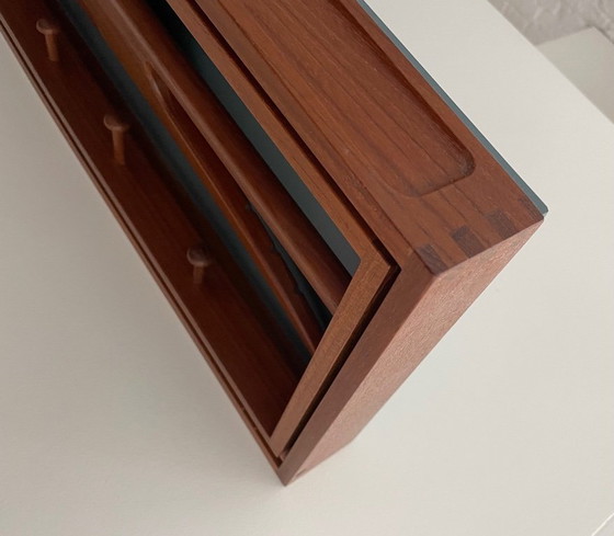 Image 1 of Teak coat rack - Adam Hoff Poul Østergaard Mobelsnedkeri