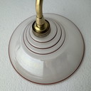 PAAR VINTAGE ZWANENHALS WANDLAMPEN