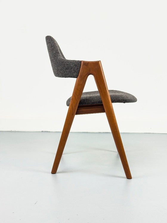 Image 1 of Compass Chair aus Teakholz von Kai Kristiansen für SVA Møbler, 1960er Jahre