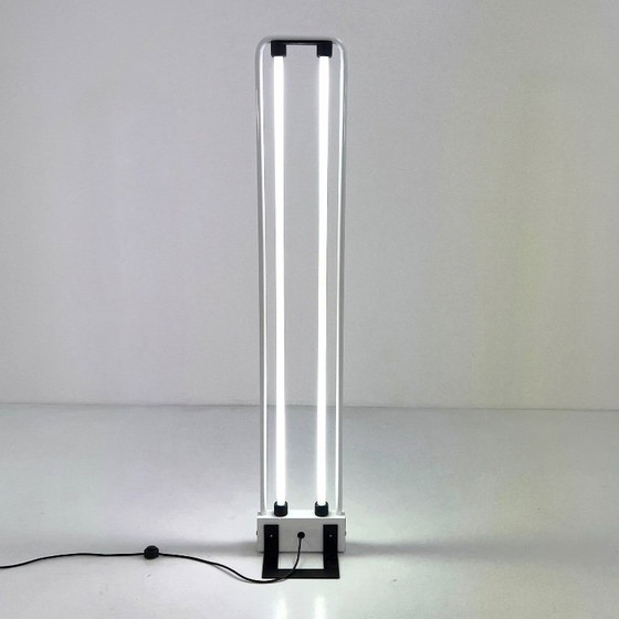 Image 1 of White Floorlamp by Gian N. Gigante for Zerbetto, 1980s