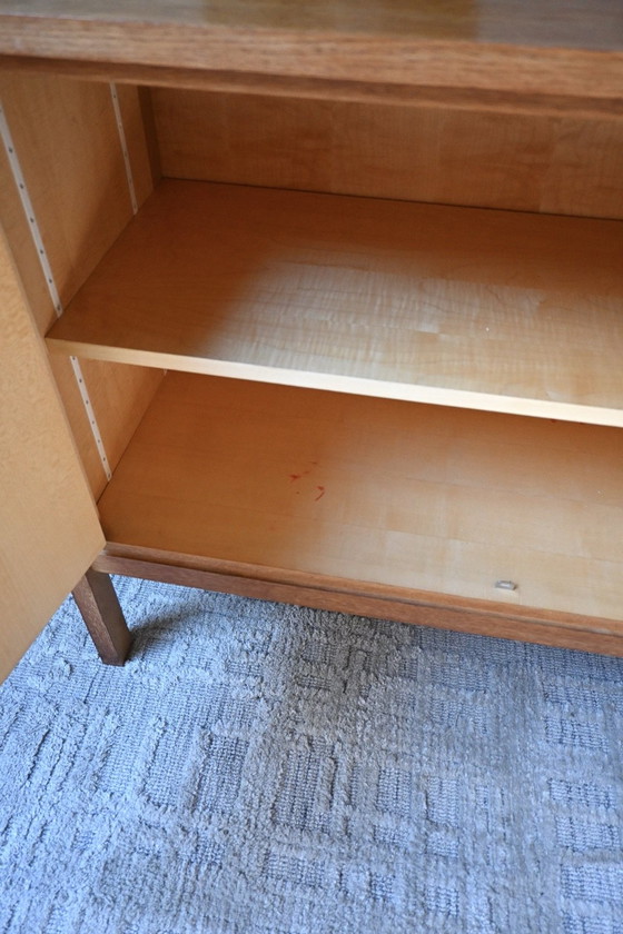 Beau buffet bas en bois années 70 Leo Bub pour Bub Wertmöbel, Marron (photo 9 sur 15)