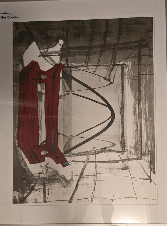 Tableau d'Eva Durlacher – Peintures et dessins, Glass (photo 2 of 5)