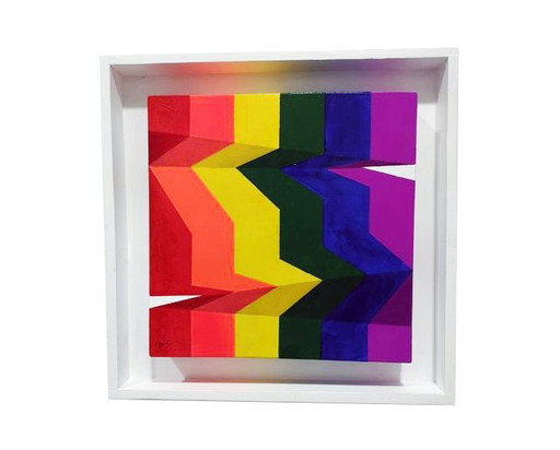 Gemälde - Kinetische Kunst - Love In Color - Alejandro Escalona - 2022