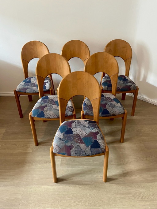 Niels Koefoed Morten Eetkamerstoelen x6 | Koefoeds Hornslet