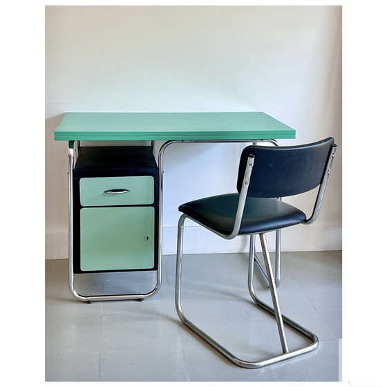 Image 1 of Vintage tubulair bureautje