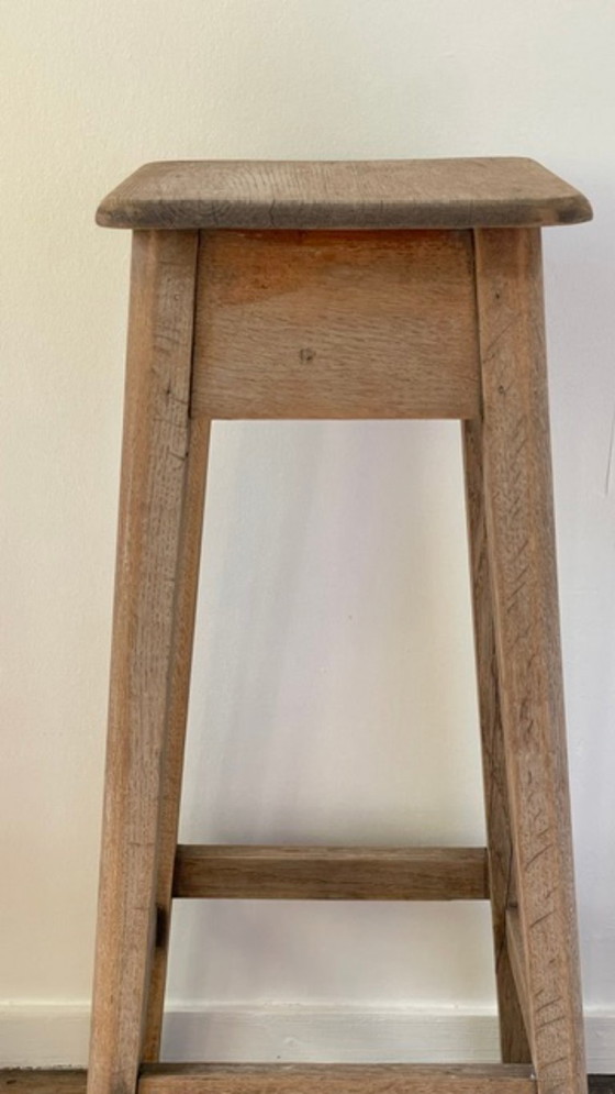 Vintage Oak Craftsman's Stand – Nightstands, Wood (photo 9 of 29)