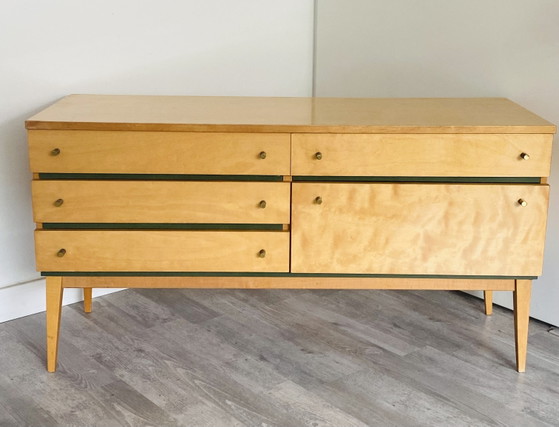 Sideboard | Side Table from the 1960s – Wood, Brass (photo 6 of 6)