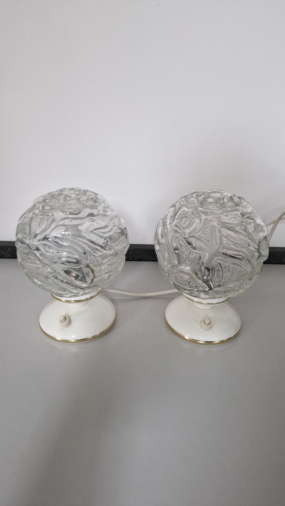 Image 1 of 2 vintage bedside lamps or table lamps