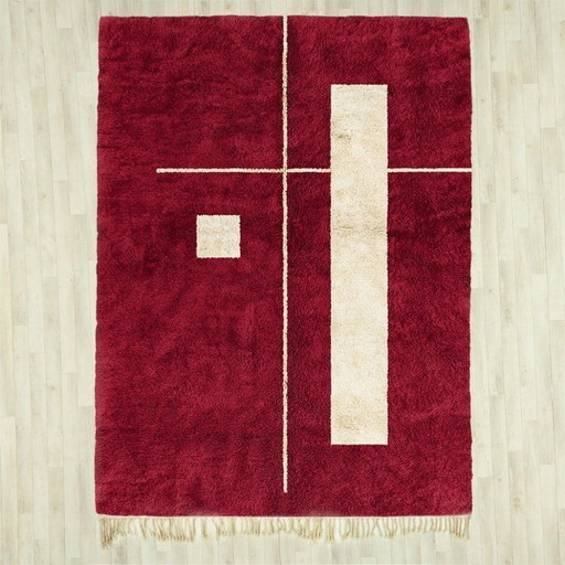 Tapis bérbere fait main traditionnelle 250cmx150cm