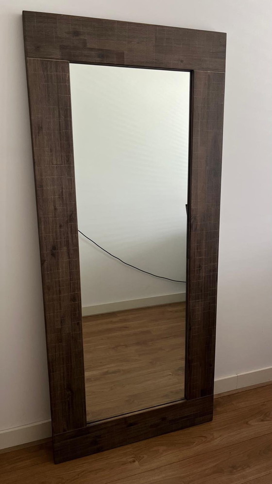 Image 1 of Miroir Bassano Pronto 180x80 cm Acacia massif 