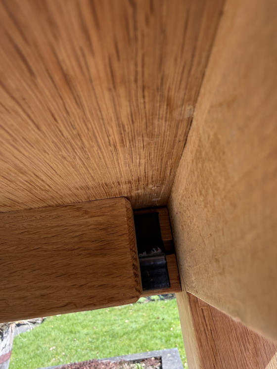 Image 1 of Solid oak dining table