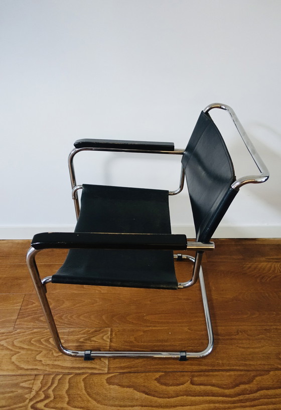 Image 1 of 4x Thonet S34 Mart Stam Bureaustoelen