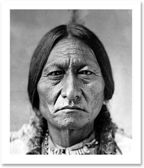 Image 1 of Sitting Bull Art Doll Collectible | Sitting Bull Gift for History Lovers | Sitting Bull Decor | Native American Home Decor