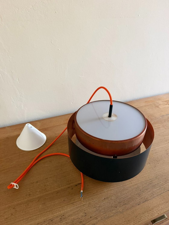 Lampada a sospensione vintage Fog & Morup Saturn - Jo Hammerborg - Lampada danese, Fog & Mørup (foto 4 di 13)