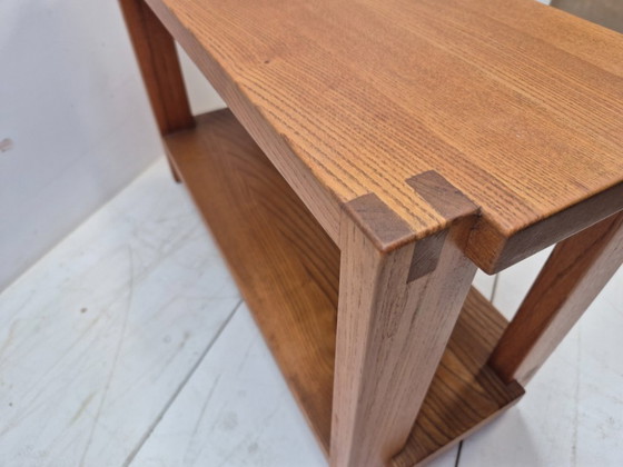 Image 1 of 3 benches S09 by Pierre Chapo from 1976, elm