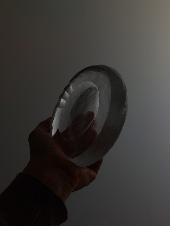 Image 1 of Vintage Vicke Lindstrand ijsglazen asbak Kosta Boda.