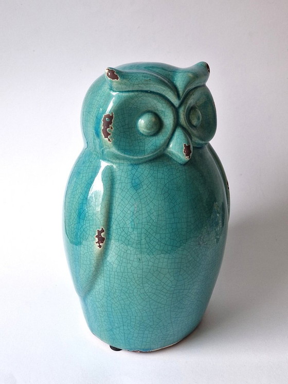Image 1 of Large ceramic owl - 28.5 cm