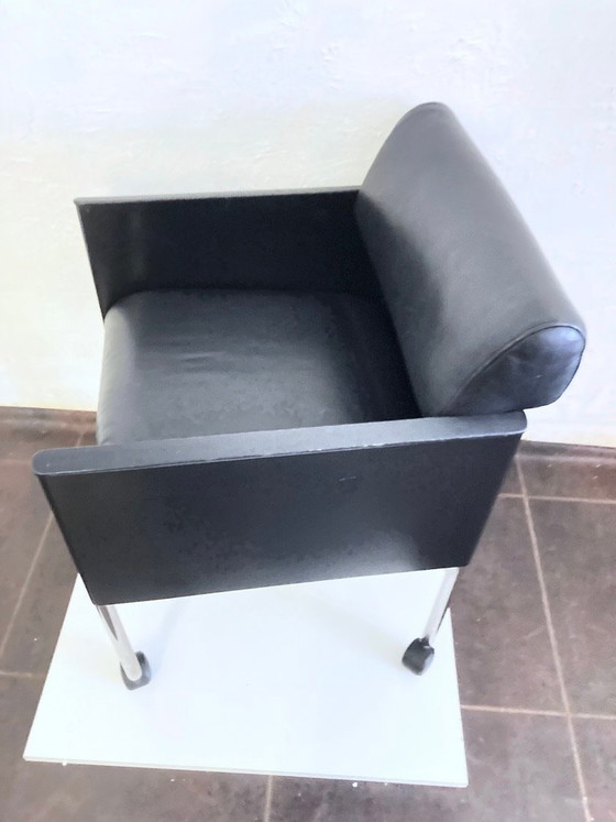 Image 1 of Rosenthal Folio fauteuil op wielen, ontwerp van Cini Boeri, jaren 80.