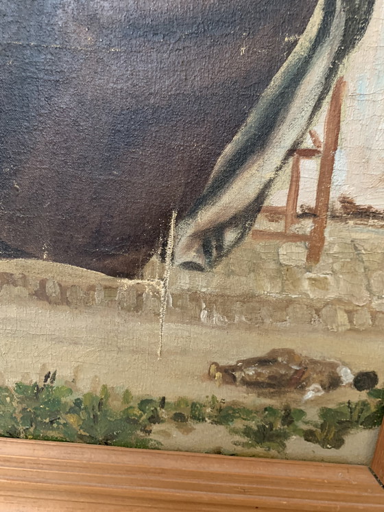 Image 1 of Olieverf schilderij 