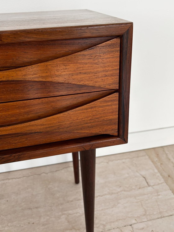 Table de nuit par Arne Vodder, Danemark, années 1950 – Mobler, Tables de nuit, Scandinavian (photo 5 of 9)