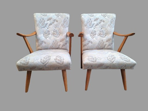 2 chaises design danoises 1950