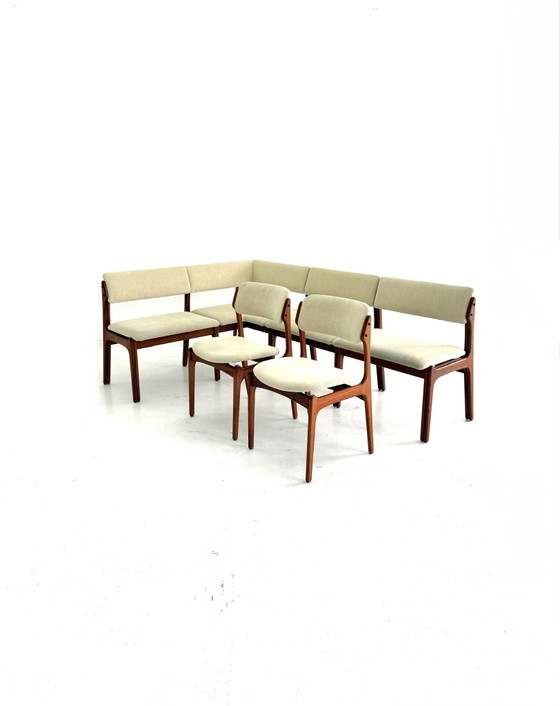 Image 1 of Comedor de teca antiguo modelo 49, Erik Buch '70