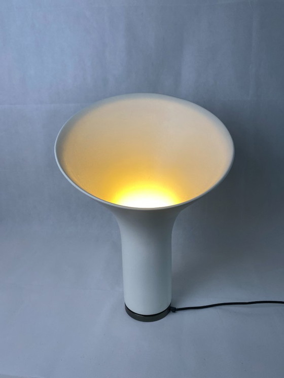 Image 1 of Rara lampada da terra/tavolo girevole 'Grace' di Antonio Minervini - anni '70