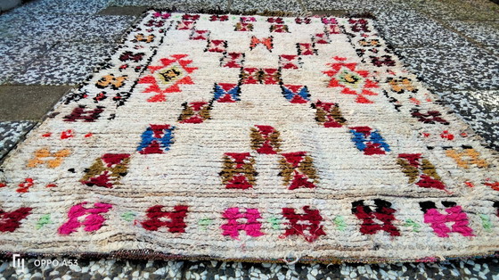 Image 1 of Handgeknoopt Berber kleed wol 144x98cm
