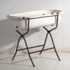 Antique bathtub in enamelled iron – Central Europe, circa 1950 #4 – Decorative Objects, Industrieel (photo 9 of 40)