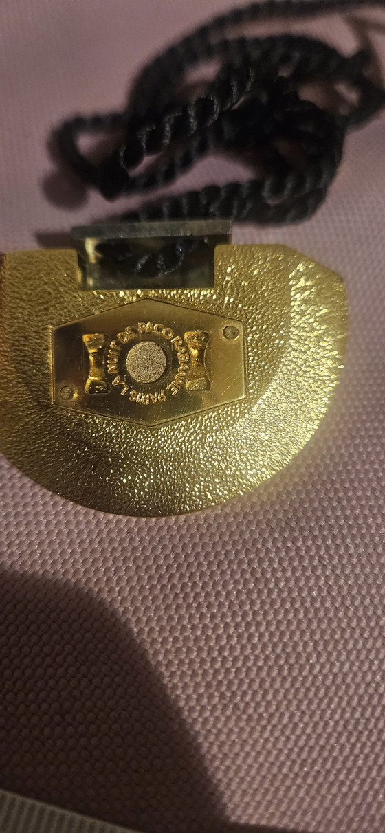 Image 1 of Raro ritrovamento: collana vintage "De Nuit" di Paco Rabanne – Space Age anni '70 – condizioni eccellenti