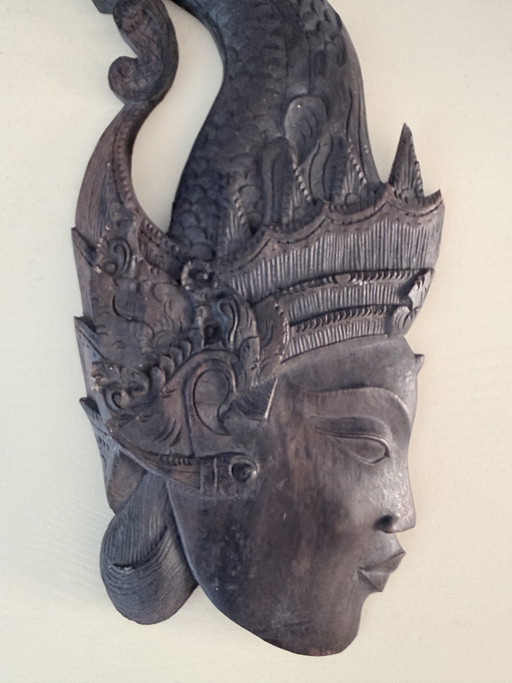 Handgesneden Houtwerk Prinses Sita