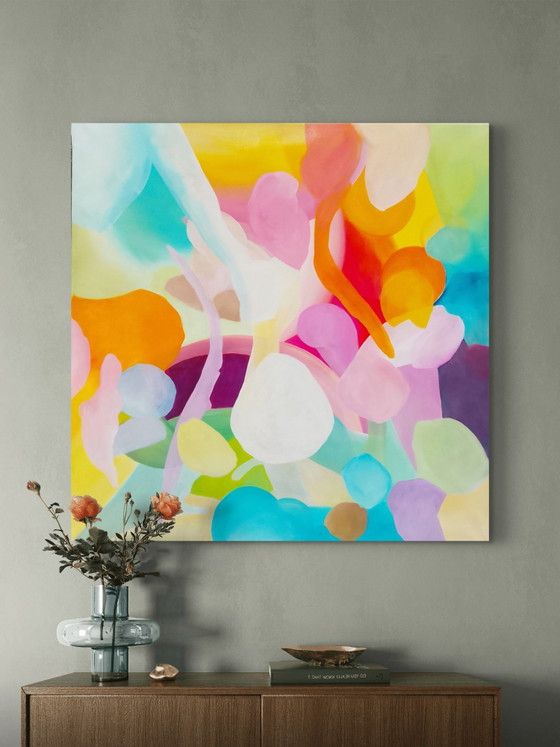 Image 1 of Acrylbild #homeberry 100x100cm