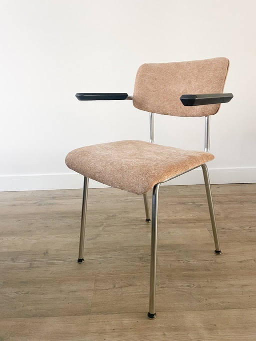Gispen 1235 | set van vijf | nieuw herstoffeerd | vintage